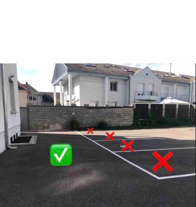 Appartement Des 3 Pays. 2 Mn De Bale+ Free Parking Saint-Louis (Haut-Rhin) Exterior foto